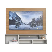 Rack Para Tv 75. Panel Aéreo Con Estantes Living Dormitorio®