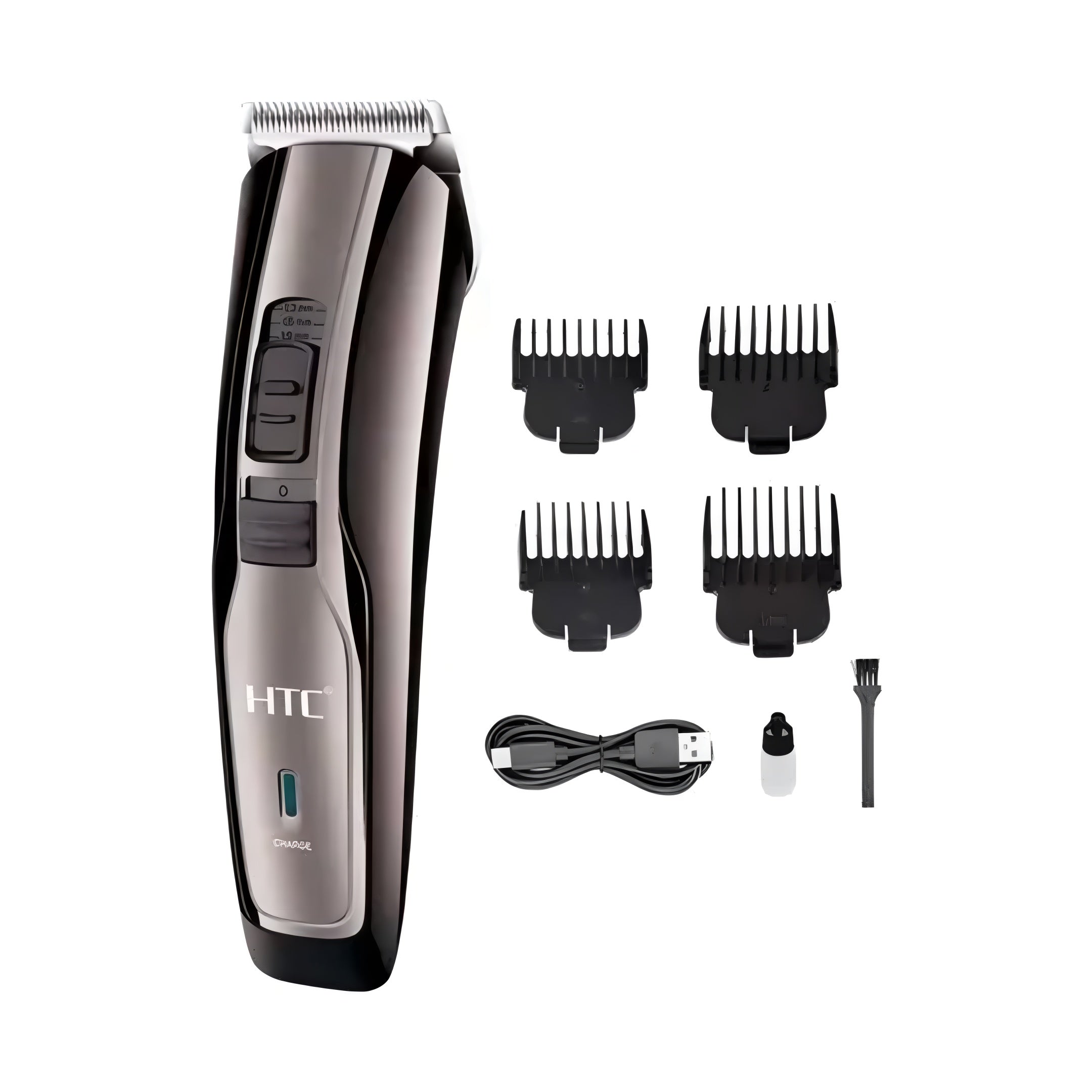 Maquina Corta Pelo Barba Htc At-727 Wireless Ergonomica®