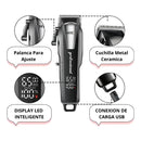 Cortapelo Eléctrico Profesional Htc Ct-8083 Pantalla Lcd 5w®