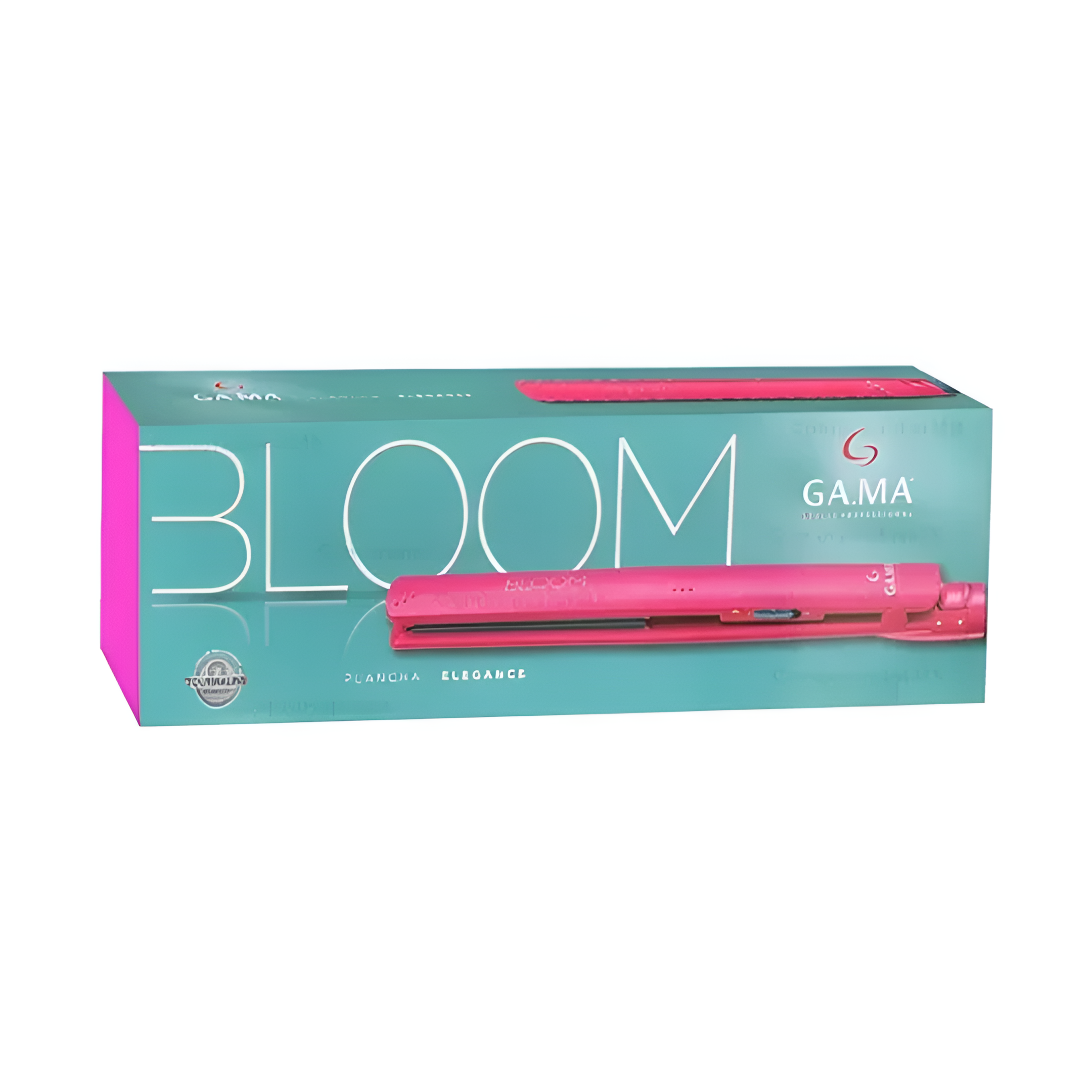 Set GAMA Italy Secador Bloom + Planchita Elegance Led Bloom Pink®
