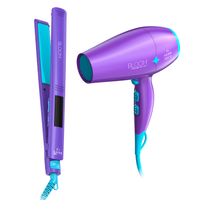 Set GAMA Italy Secador Bloom + Planchita Elegance Bloom Violeta®