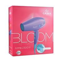 Set GAMA Italy Secador Bloom + Planchita Elegance Bloom Violeta®