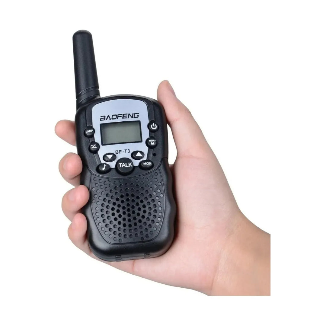 Par Handy Walkie Talkie Set X2 Bf T3 Baofeng 2km 22 Canales®