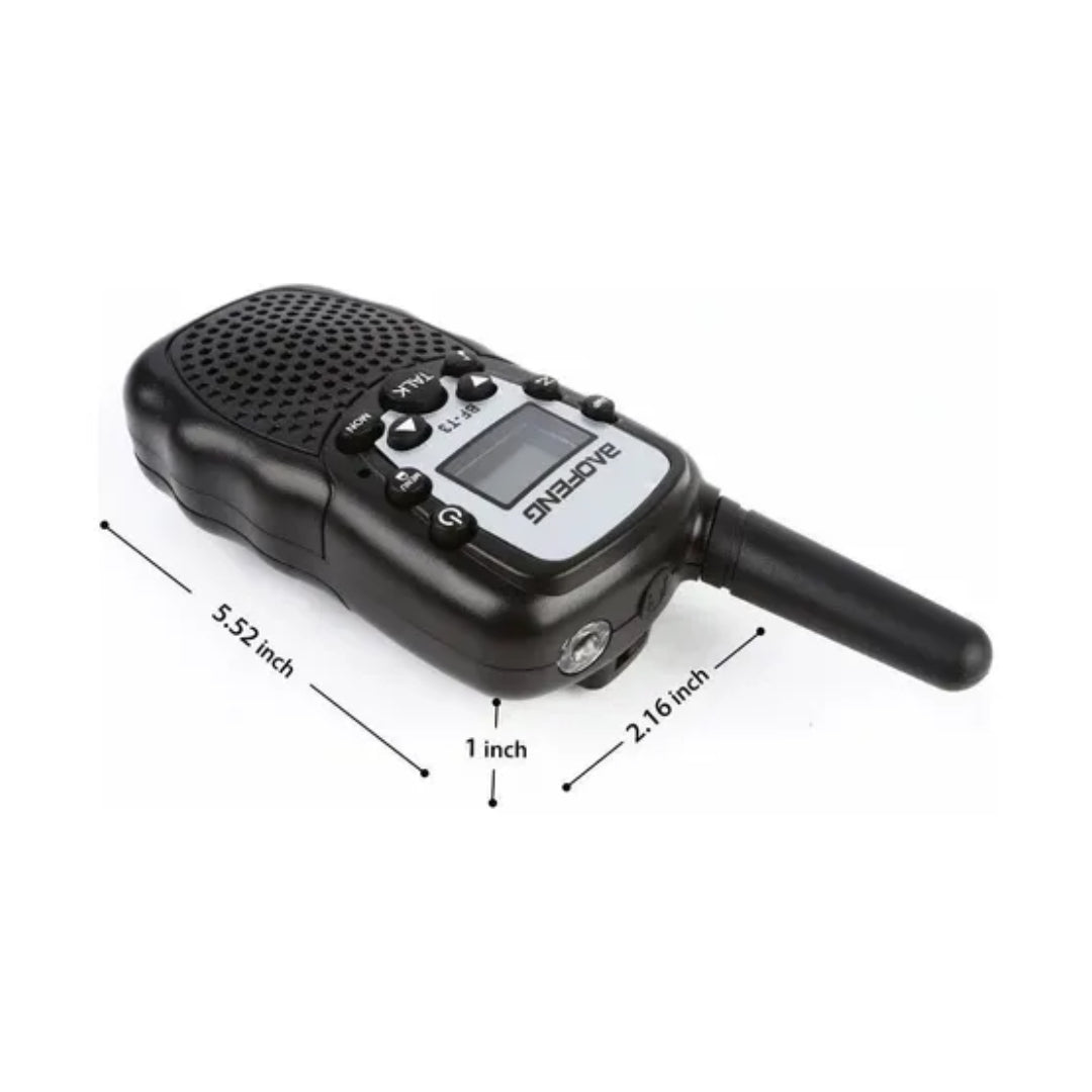Par Handy Walkie Talkie Set X2 Bf T3 Baofeng 2km 22 Canales®