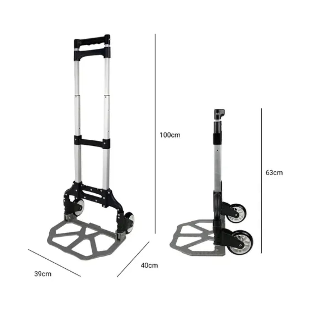 Carro De Carga Equipaje Plegable De Aluminio Practico®