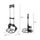 Carro De Carga Equipaje Plegable De Aluminio Practico®