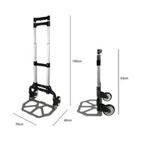 Carro De Carga Equipaje Plegable De Aluminio Practico®