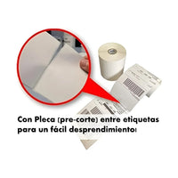 Etiquetas Térmicas Autoadhesivas Rollo 100 X 150 Mm 500 X2®