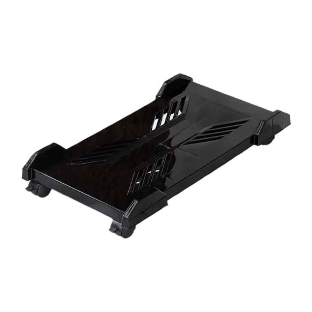 Soporte Para CPU Torre Computadora Color Negro Con Ruedas®