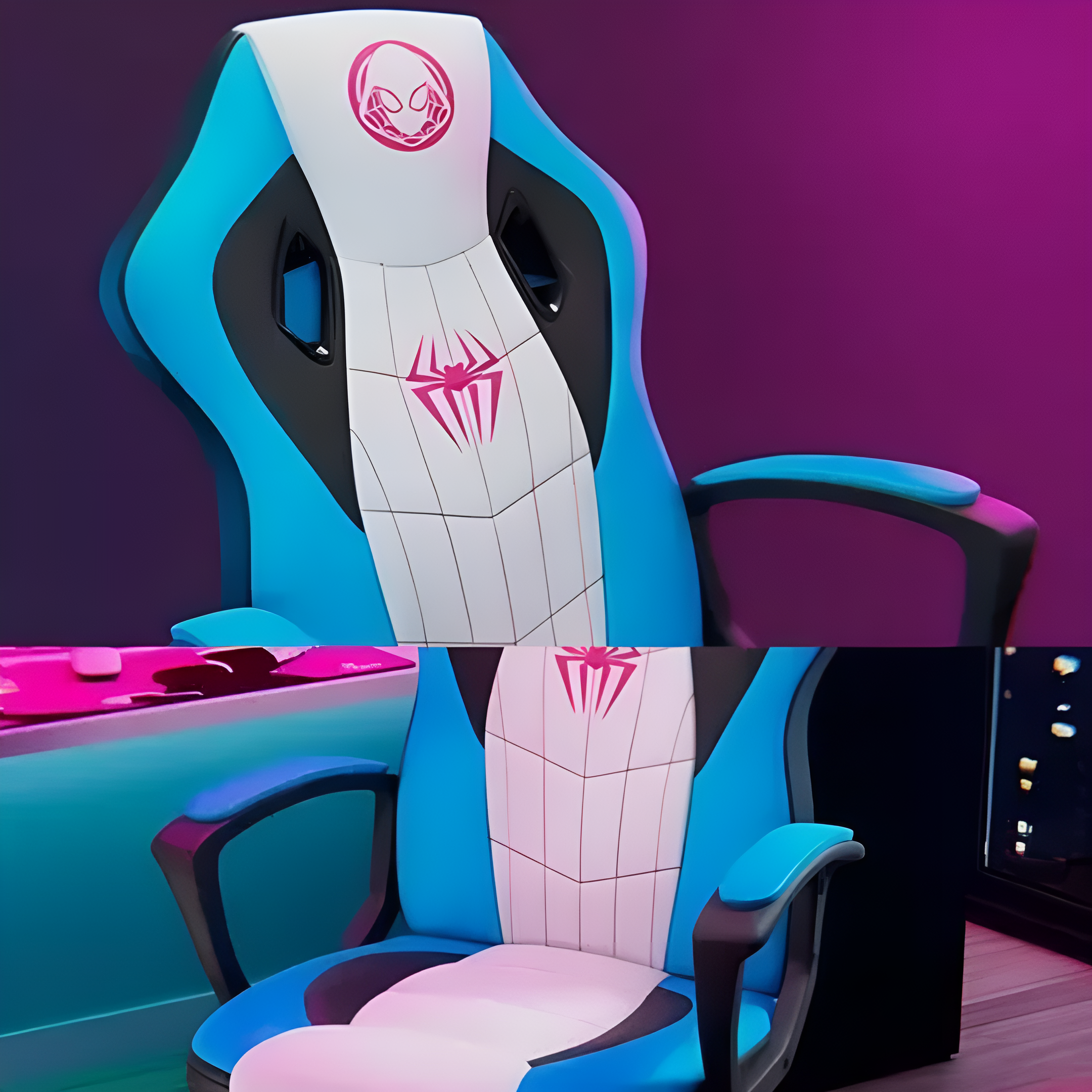 Silla Gaming Xtech Reclinable Con Respaldo Alto Ghost Spider®
