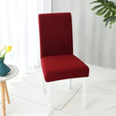 Funda Profesional De Silla Comedor Color Bordo Cubre Asiento Elastizada®