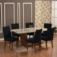 Funda Profesional De Silla Comedor Color Gris Cubre Asiento Elastizada®