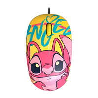 Mouse Infantil Stitch Xtech Disney Amarillo Usb 1200dpi®