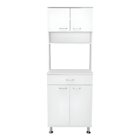 Alacena Organizadora De Alimentos Para Cocina Mdf Blanco®