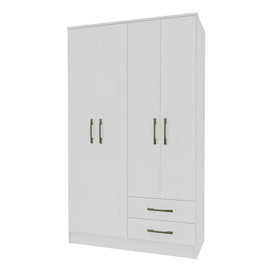 Ropero Elegante Minimalista Mdf Blanco®