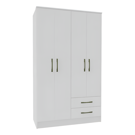 Ropero Elegante Minimalista Mdf Blanco®