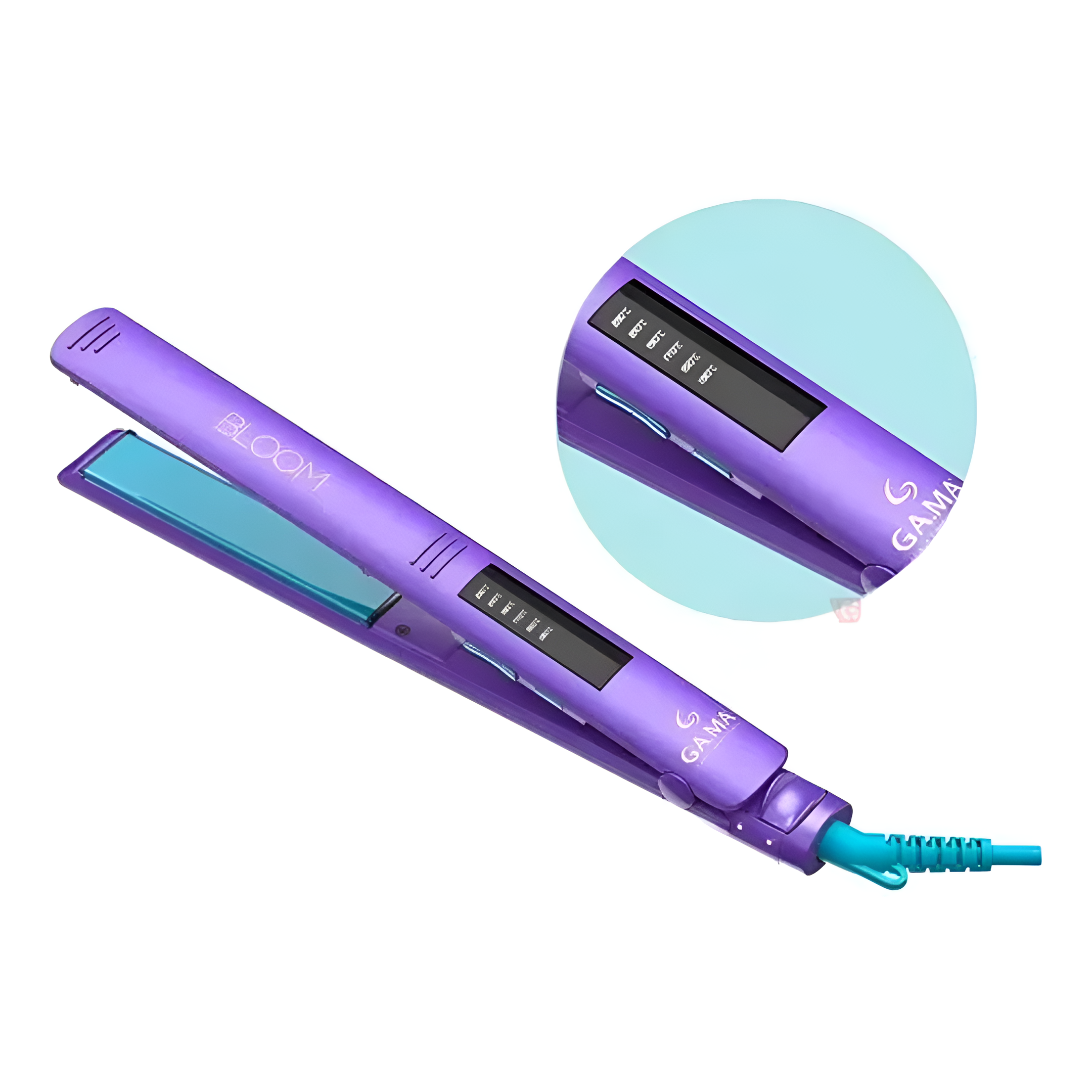 Plancha De Pelo GAMA Italy Pro Elegance Led Bloom Violet®