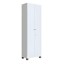 Mueble Multiuso Minimalista 2 Puertas 4 Estantes Mdf Blanco®