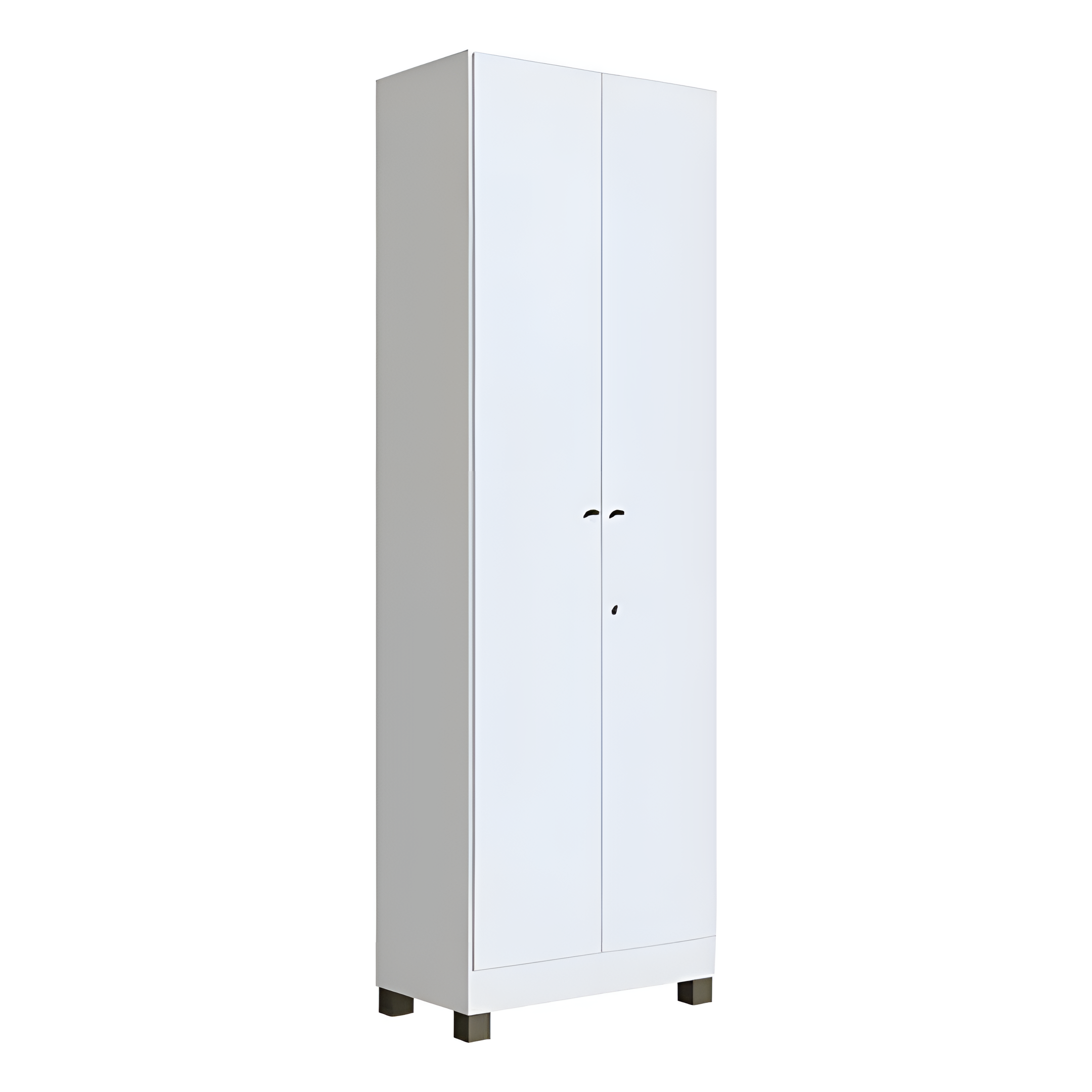 Mueble Multiuso Minimalista 2 Puertas 4 Estantes Mdf Blanco®