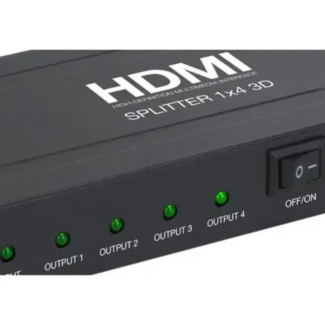 Splitter De Video Hdmi Xha-410 1080p 1 Entradas A 4 Salidas®
