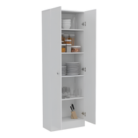 Alacena Multifunción Organizadora 2 Puertas Mdf Blanco®