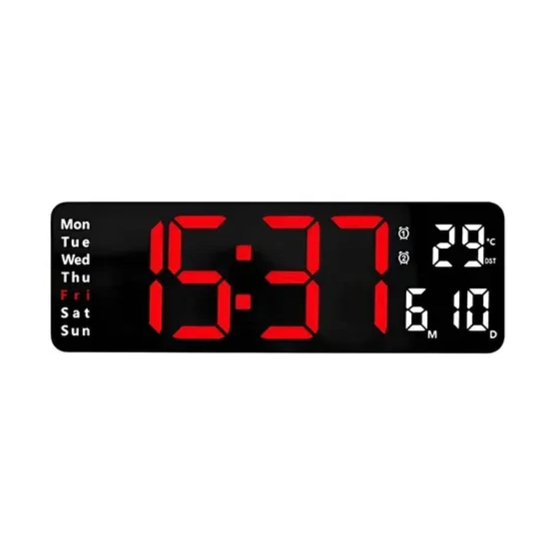 Reloj Alarma Despertador Digital Led Iluminado Temperatura®