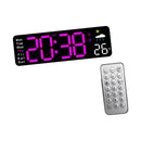 Reloj Alarma Despertador Digital Lcd Iluminado Temperatura®