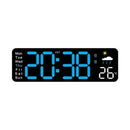 Reloj Alarma Despertador Digital Lcd Iluminado Temperatura®