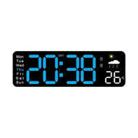 Reloj Alarma Despertador Digital Lcd Iluminado Temperatura®