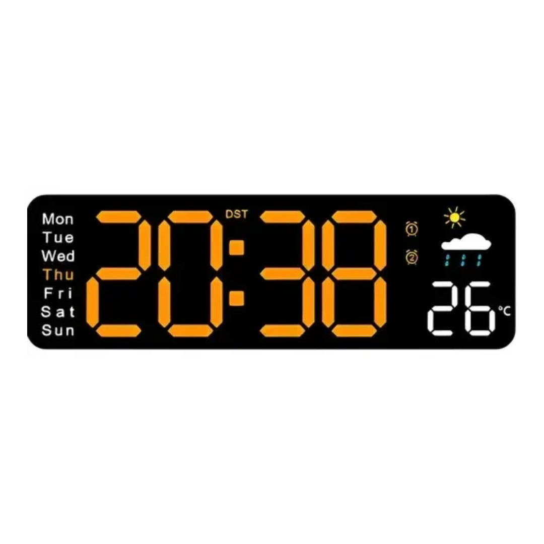 Reloj Alarma Despertador Digital Lcd Iluminado Temperatura®