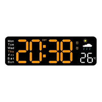 Reloj Alarma Despertador Digital Lcd Iluminado Temperatura®