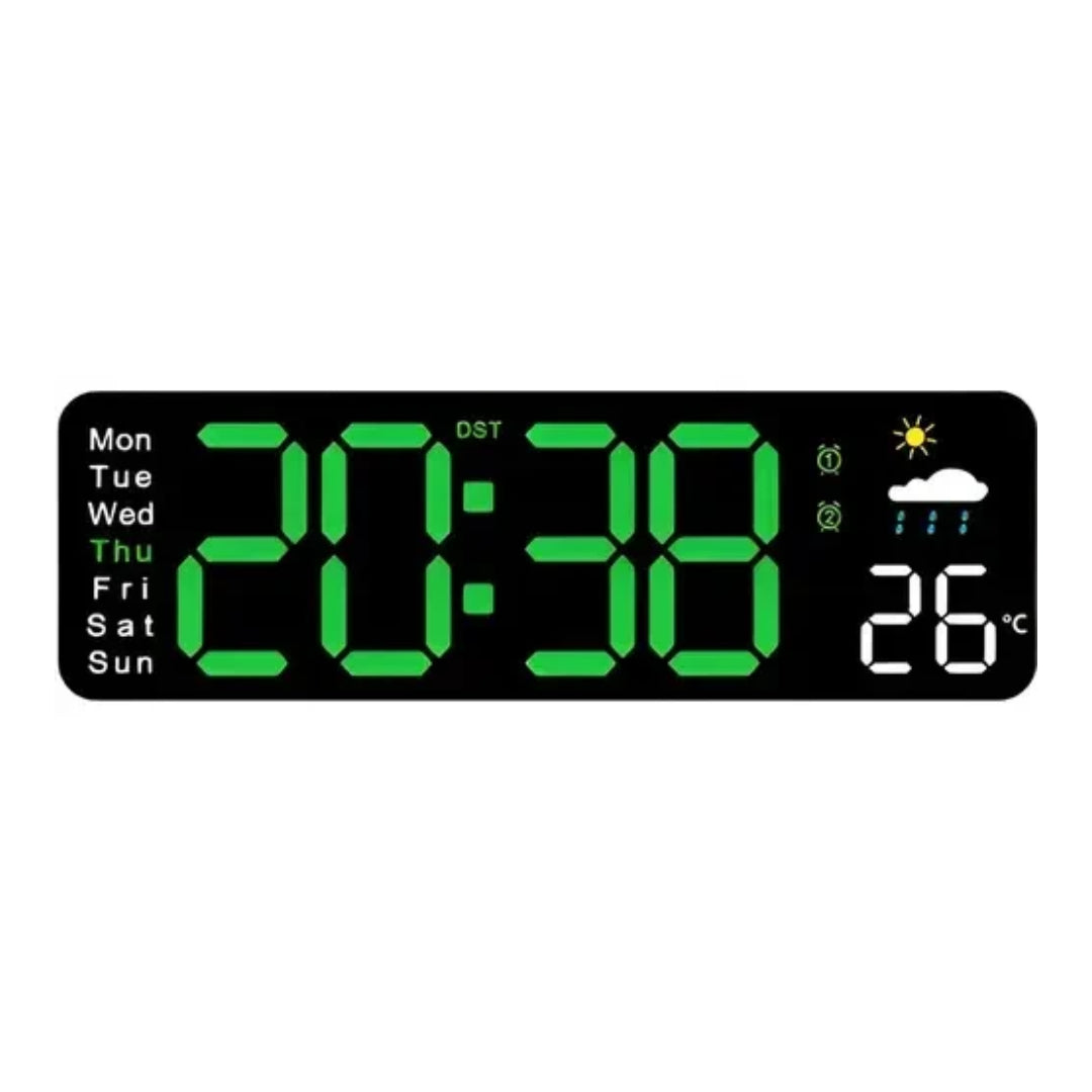 Reloj Alarma Despertador Digital Lcd Iluminado Temperatura®