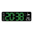 Reloj Alarma Despertador Digital Lcd Iluminado Temperatura®
