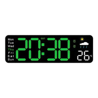 Reloj Alarma Despertador Digital Lcd Iluminado Temperatura®