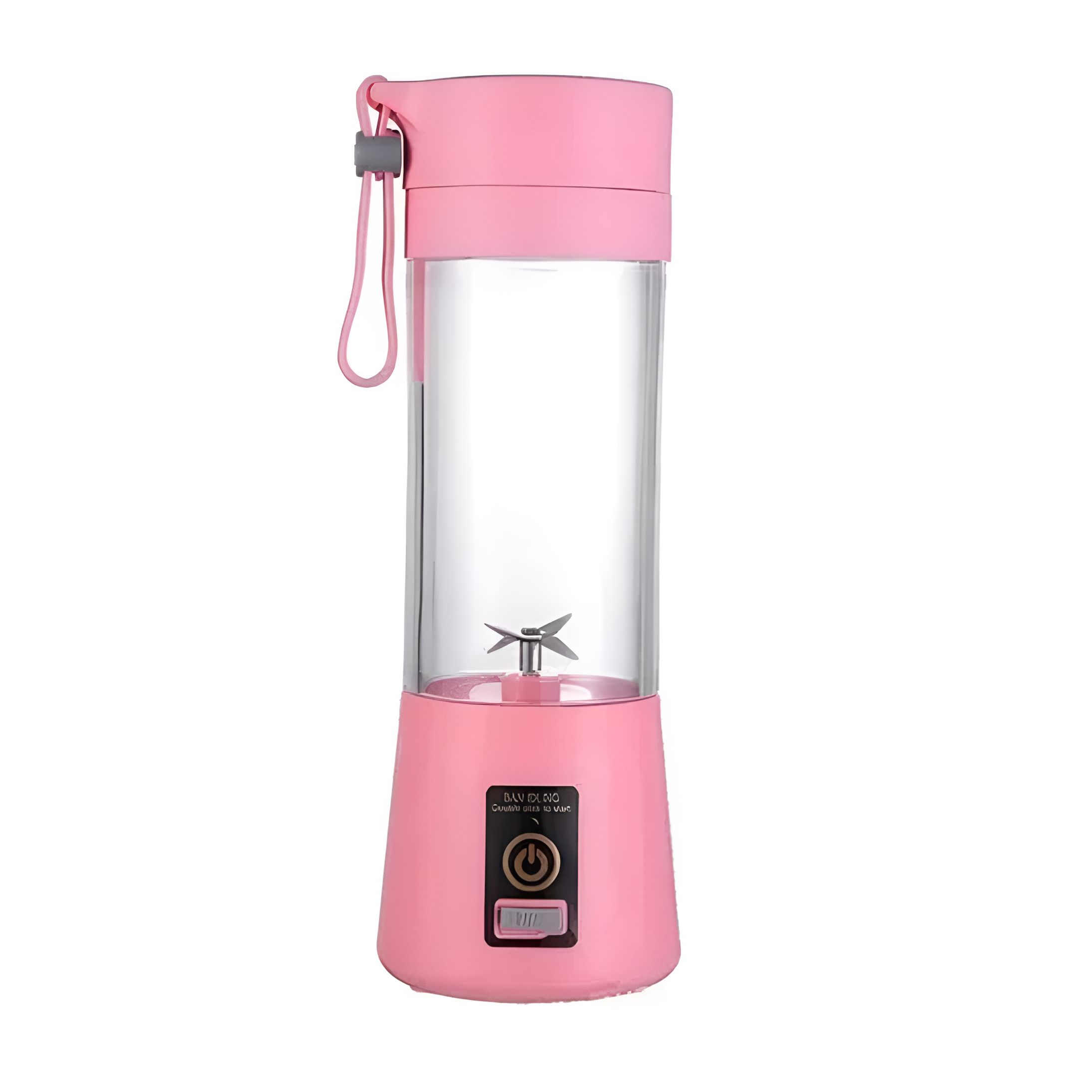 Mini Licuadora Portátil De Batido Recargable Usb 380ml Pink®