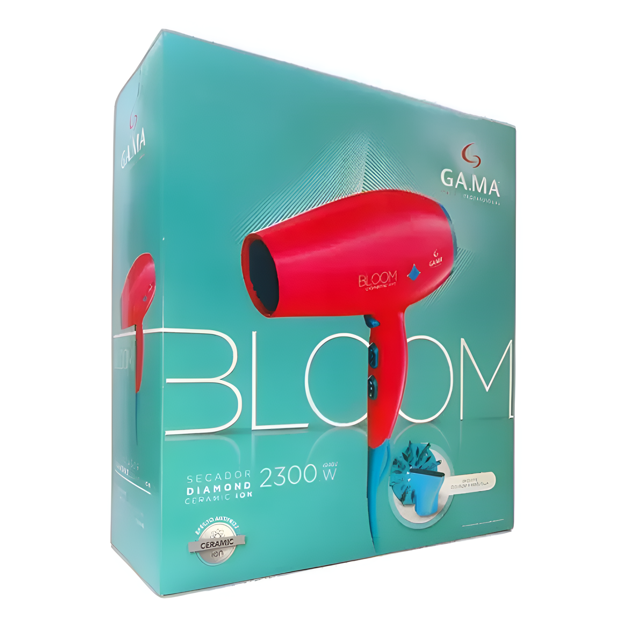 Secador De Pelo GAMA Italy Bloom Pink Ceramic Profesional®