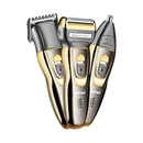Afeitadora Y Cortadora De Pelo Geemy Gm-595 Negra Y Dorada®