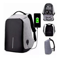 Mochila Antirrobo + Equipo De Carga