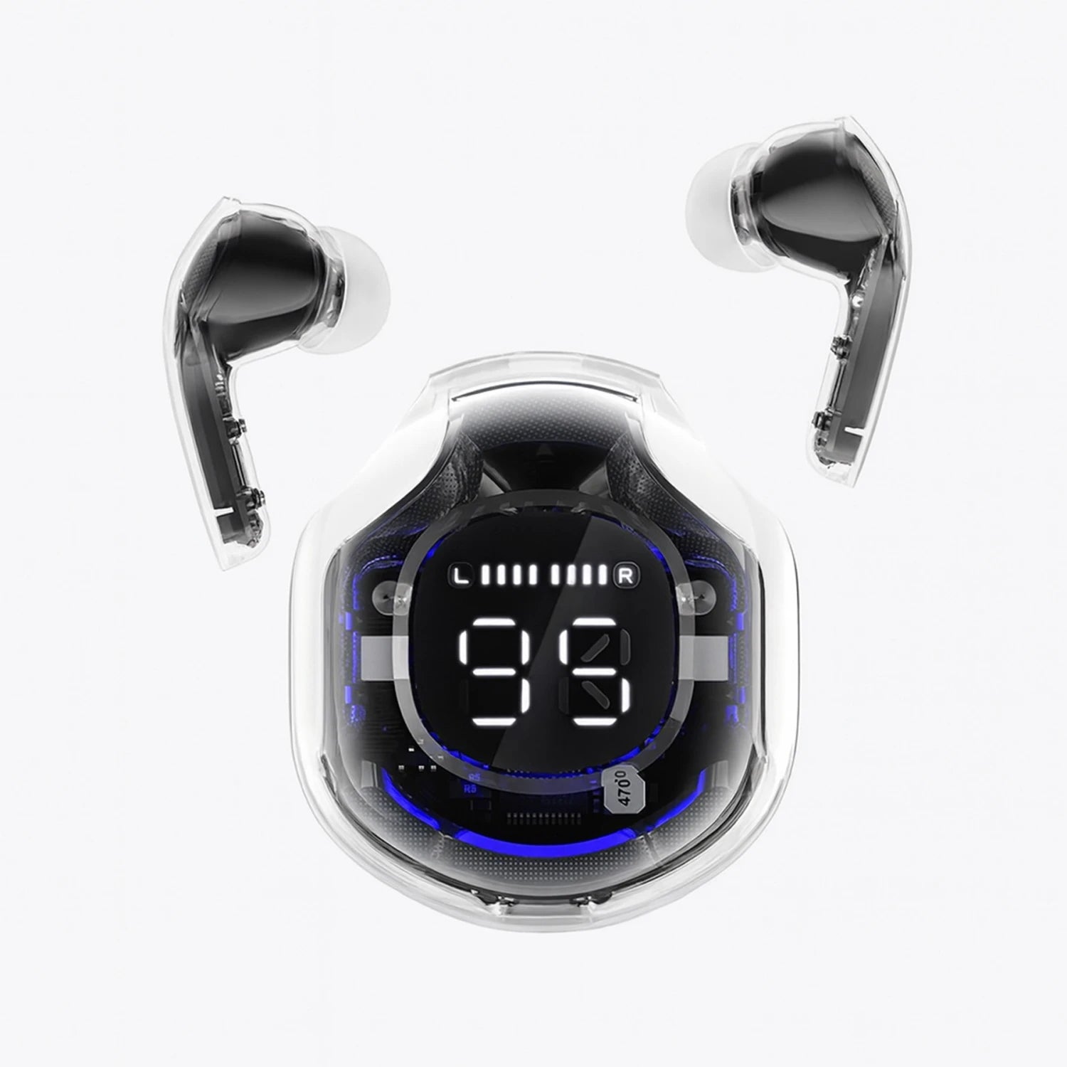 Auriculares Bluetooth Inalámbricos C/ Display Batería Usb-c®