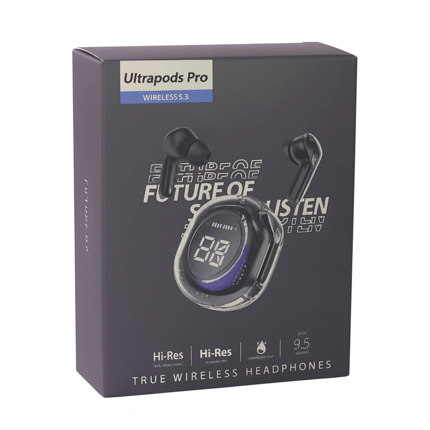 Auriculares Bluetooth Inalámbricos C/ Display Batería Usb-c®