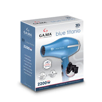 Secador De Pelo GAMA Italy Tempo Compact 3d Blue Titanio®