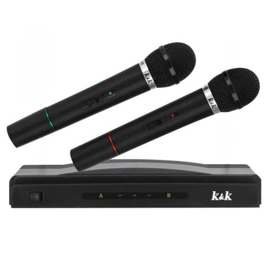 Microfonos Inalambrico Dinamicos X2 C/base Karaoke®