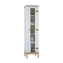 Armario Cristalero Living 1 Puerta Estilo Colonial Premium®