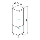 Cristalero para Living Linea Retro Calidad Premium 1 Puerta®