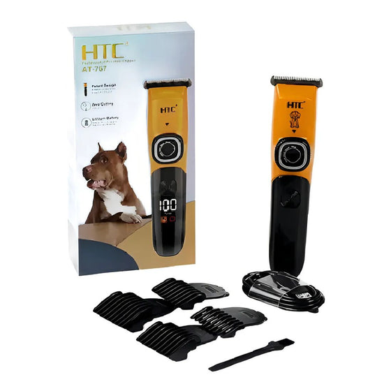 Cortapelo Para Mascota Recargable Htc At-767 Color Naranja®
