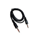 Cable De Audio Compatible Treqa Plug Plug 1 M Stereo Blanco/Negro®