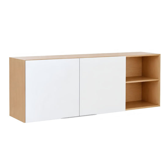 Alacena de Cocina Minimalista Blanco/madera 1 Puerta Isabelle®