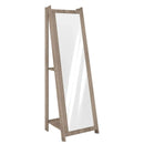 Espejo Moderno con Borde para Living Dormitorio+2 Estantes®