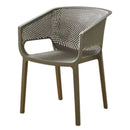 Silla De Exterior Con Respaldo Diseño Apilable Y Resistente®