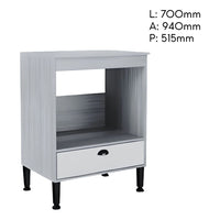 Mueble Auxiliar de Cocina con Cajón y Estante Gran Calidad®